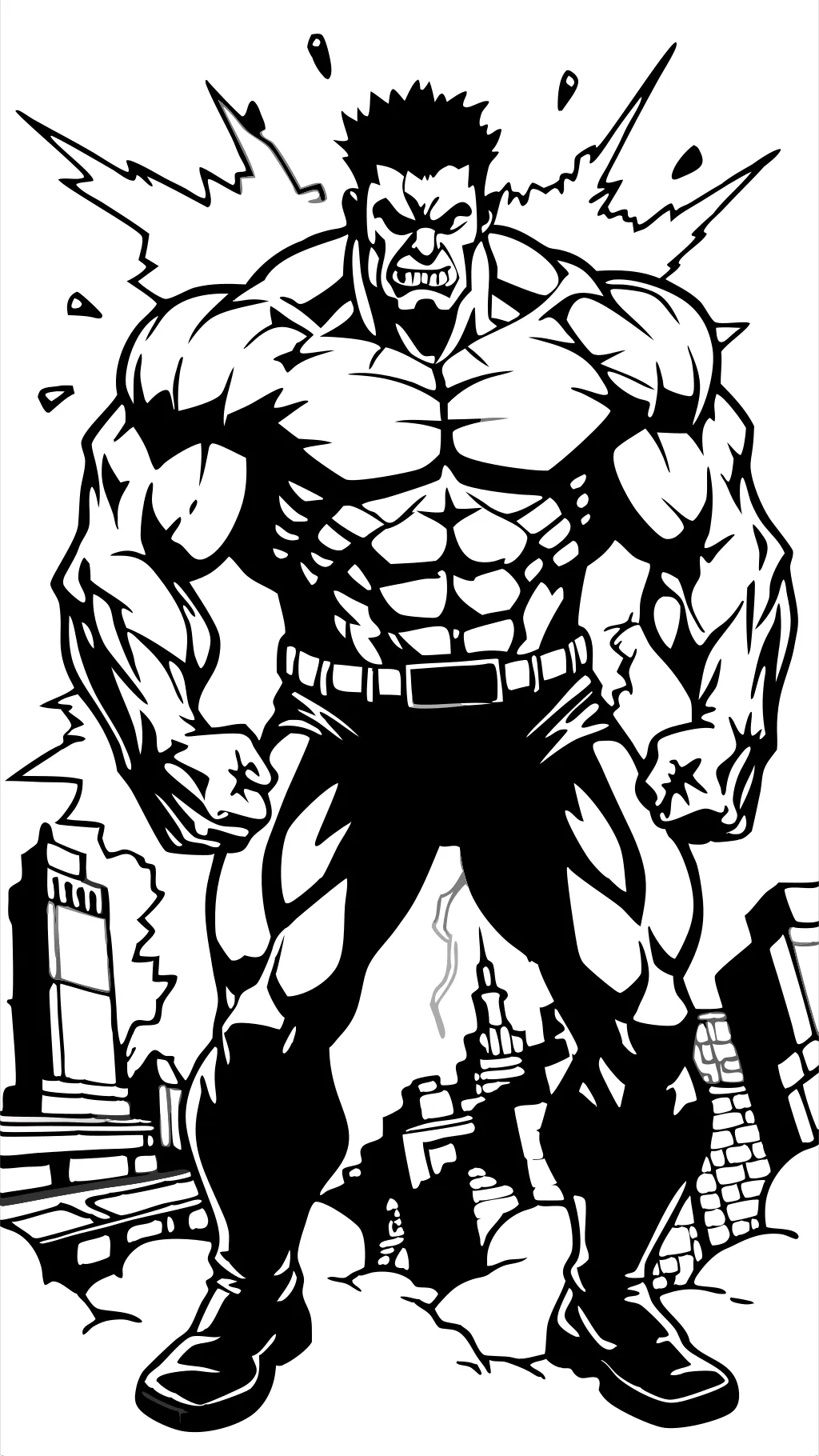 the hulk coloring pages